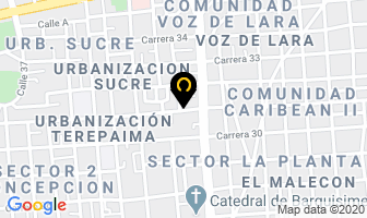 Mapa de Bases Y Gomas, C.a. en Barquisimeto