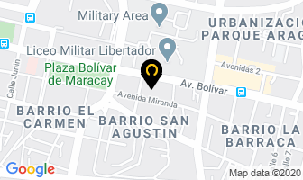 Mapa de Biocenter Laboratorio Clinico en Maracay