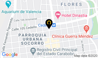 Mapa de Bisuteria Mega Pasitos C.a en Valencia