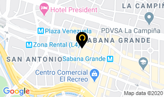 Mapa de Bordados Factory en Caracas