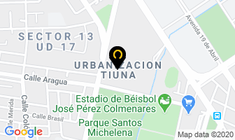 Mapa de Bordados M&p, C.a. en Maracay
