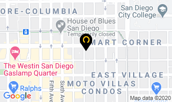 Mapa de Boteros Vr en San Diego