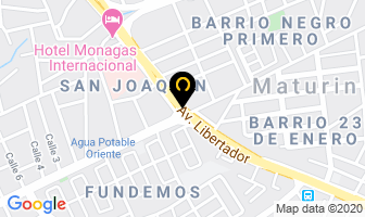 Mapa de Briolub C.a en Maturín