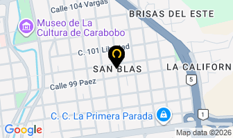 Mapa de C &Amp; G De Venezuela C.a. en Valencia