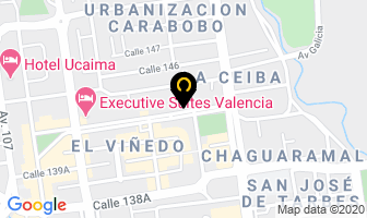 Mapa de Café Auyama Valencia, C.a en Valencia