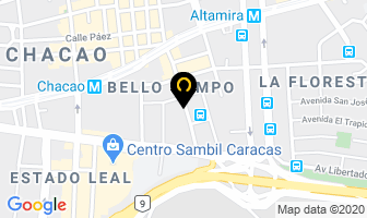 Mapa de Cambio De Aceite Express en Chacao