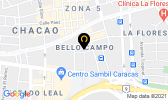 Mapa de Cantor Real Estate en Caracas