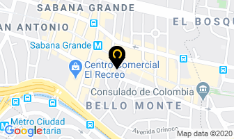 Mapa de Caracas Print en Caracas