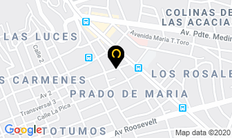 Mapa de Carfix  Motors, C.a en Caracas