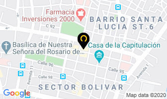 Mapa de Caribe Concert. en Maracaibo