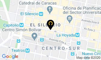 Mapa de Carlos Carrero Docente Constructor en Caracas