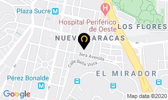 Mapa de Carpintería Copyan en Caracas