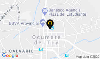 Mapa de Carpio Millan & Asociados en Ocumare del Tuy