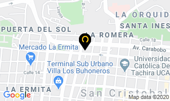 Mapa de Carremotos C.a en San Cristóbal