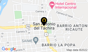 Mapa de Carrocerias Ambuvez C.a en San Antonio del Táchira