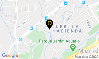 Mapa de Carrocerias Chama en Mérida
