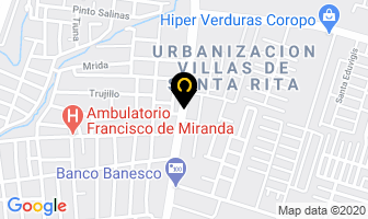 Mapa de Casa Color Santa Rita en Maracay