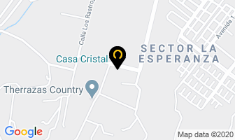 Mapa de Casa Cristal en Cabudare