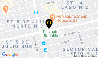Mapa de Casa Dubai en Maracaibo