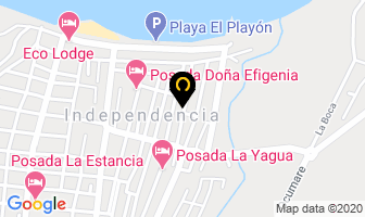 Mapa de Casa El Playon en Ocumare de la Costa