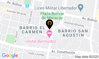 Mapa de Casa Militar en Maracay