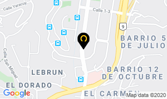 Mapa de Cauchos La Bombilla, C.a. en Caracas