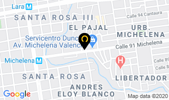 Mapa de Cauchos Luis C.a. en Valencia