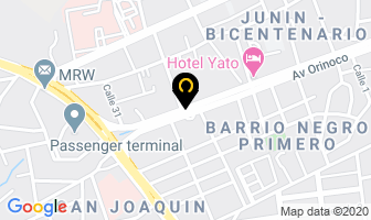 Mapa de Cauchos Mf,ca en Maturín