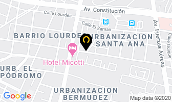 Mapa de Cauchos Universal D.c.s. C.a. en Maracay