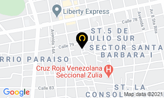 Mapa de Cecil House Rental en Maracaibo