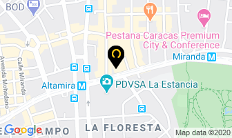 Mapa de Cecof en Caracas