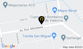 Mapa de Celaya Hermanos, C.a. en Valencia