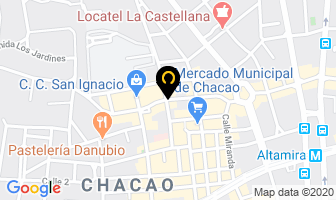 Mapa de Celicor en Caracas