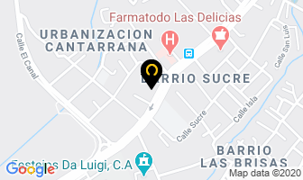 Mapa de Cema Unidad De Fisioterapia Integral en Maracay