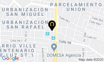 Mapa de Centro Actual Doranys en Maracaibo