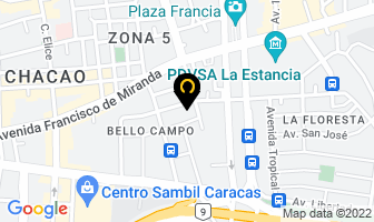Mapa de Centro Ambulatorio Tanamo C.a. en Chacao