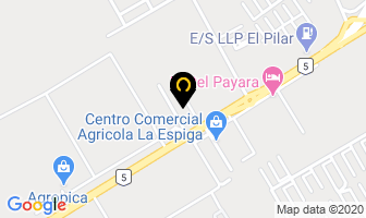 Mapa de Centro Cauchos El Pilar, C.a. en Araure