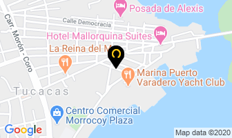 Mapa de Centro Clinico Falcon en Tucacas