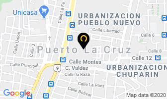 Mapa de Centro De Diagnostico Automotriz E S J en Puerto La Cruz
