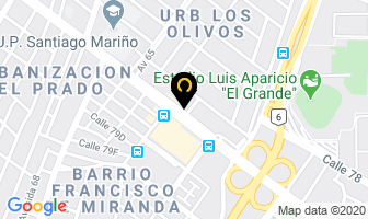 Mapa de Centro De Diagnostico Los Olivos,c.a “Cedlo” en Maracaibo