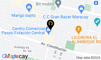 Mapa de Centro De Especialidades Medicas Cemecca en Maracay