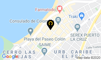 Mapa de Centro De Especialidades Odontologicas, Odontomed. en Puerto La Cruz