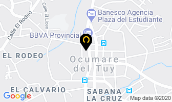 Mapa de Centro De Odontología Solidaria en Ocumare del Tuy