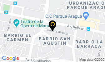 Mapa de Centro De Reabilitacion Jose Gregorio Hernandez en Maracay