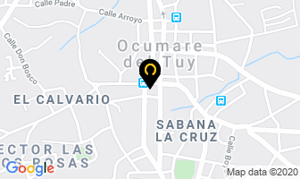 Mapa de Centro De Rehabilitación Y Estética Corporal Salutem en Ocumare del Tuy