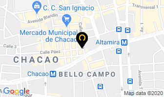 Mapa de Centro De Salud Integral Anluz en Chacao