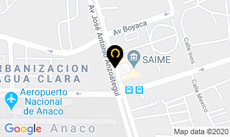 Mapa de Centro Integral De Salud Jose Felix Ribas, C.a en Anaco