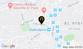 Mapa de Centro Integral Rehabfimed C.a en Los Teques