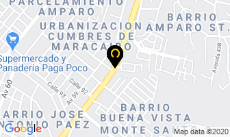 Mapa de Centro Medico Madre Rafols en Maracaibo