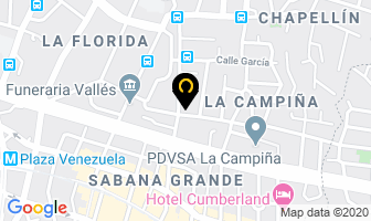 Mapa de Centro Medico Quirurgico Mol,c.a en Caracas